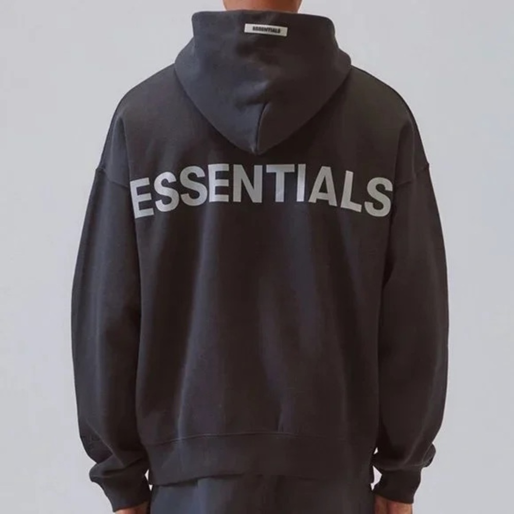 Essentials Black Hoodie